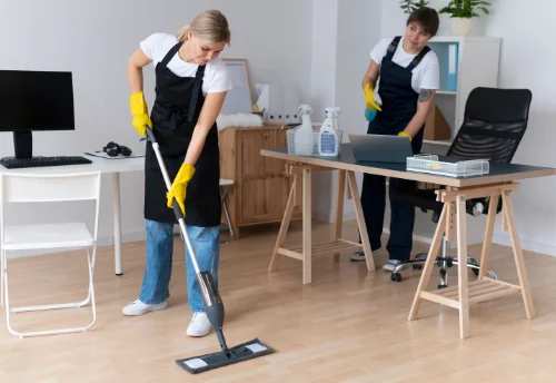Nettoyage de bureau professionnel à la Ferrière-Airoux